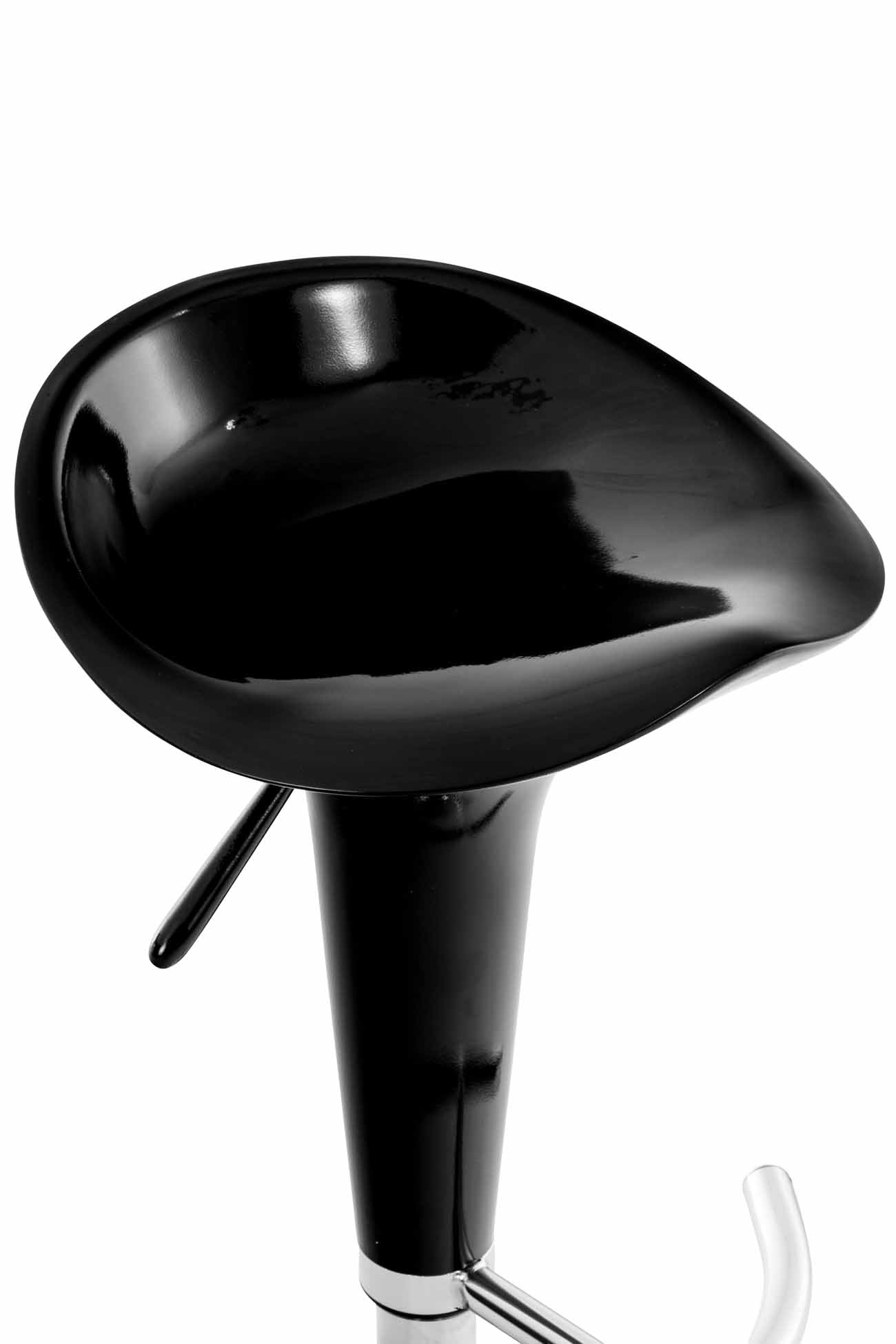 Barkruk Saddle zwart schwarz
