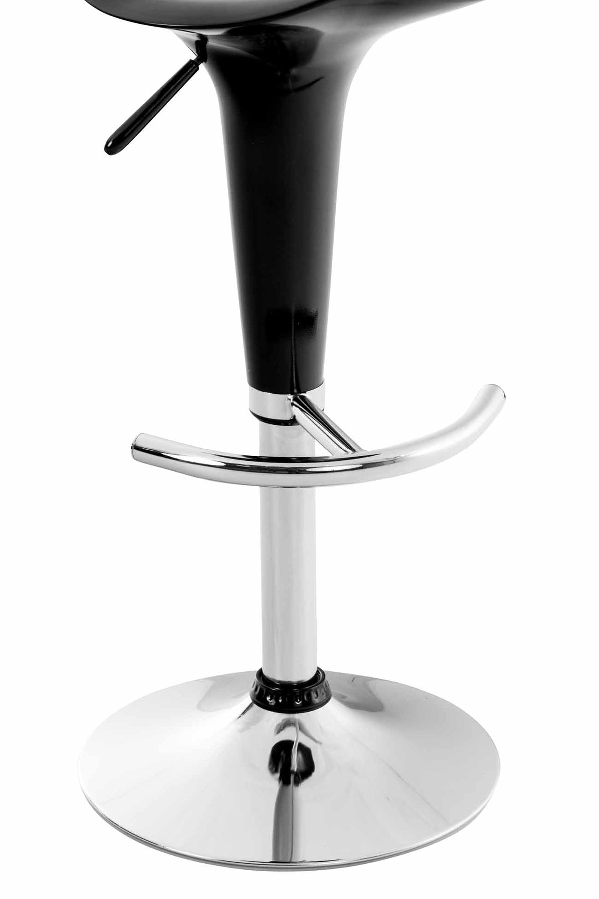 Barkruk Saddle zwart schwarz