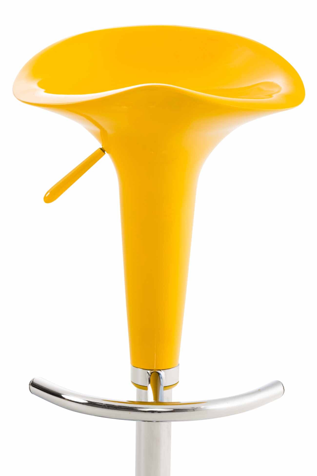 Barkruk Saddle geel gelb