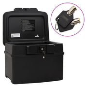 vidaXL Safe 44x37x34 cm Black