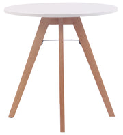 Keukentafel Viktor 75 cm weiß