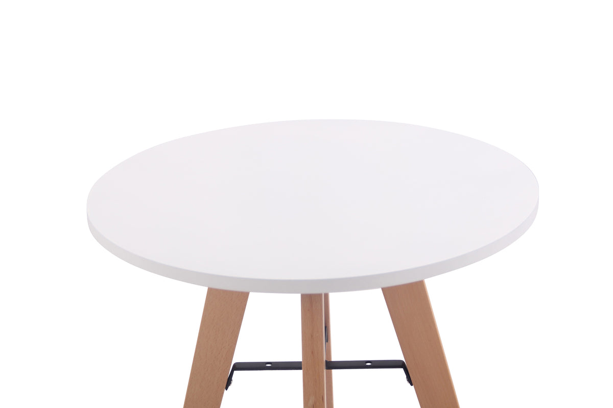 Keukentafel Viktor 60 cm weiß