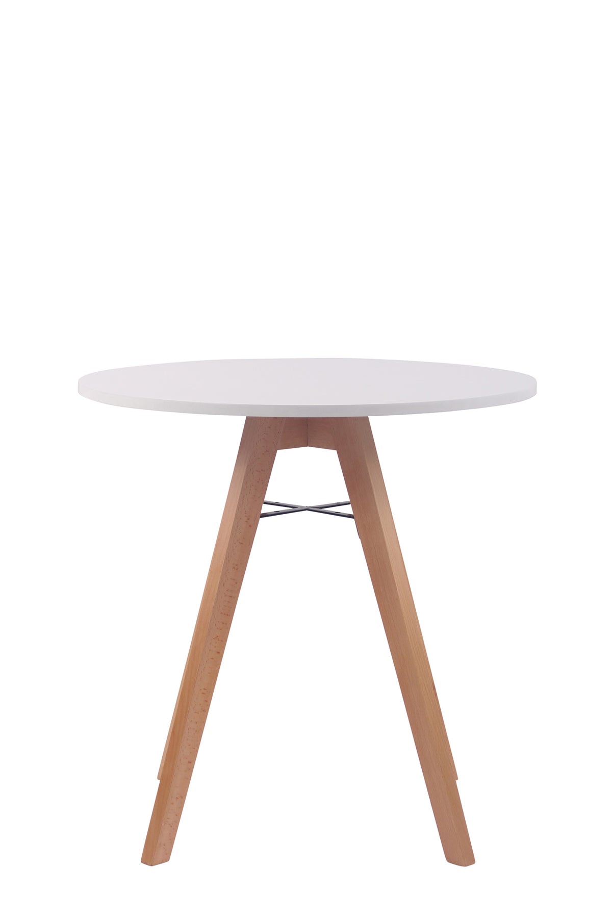 Keukentafel Viktor 75 cm weiß