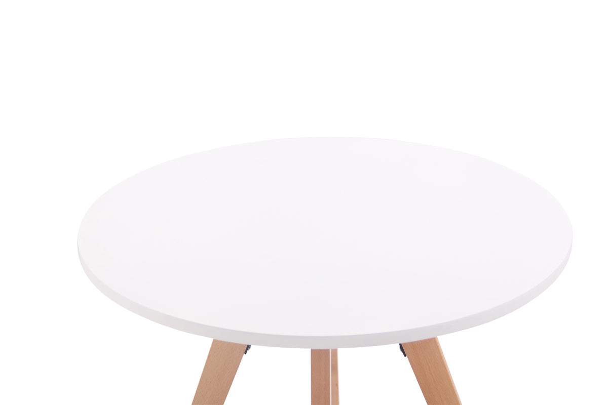 Keukentafel Viktor 75 cm weiß