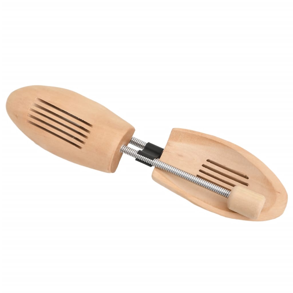 vidaXL Schoenspanners 2 paar EU maat 43-46 massief lotushout