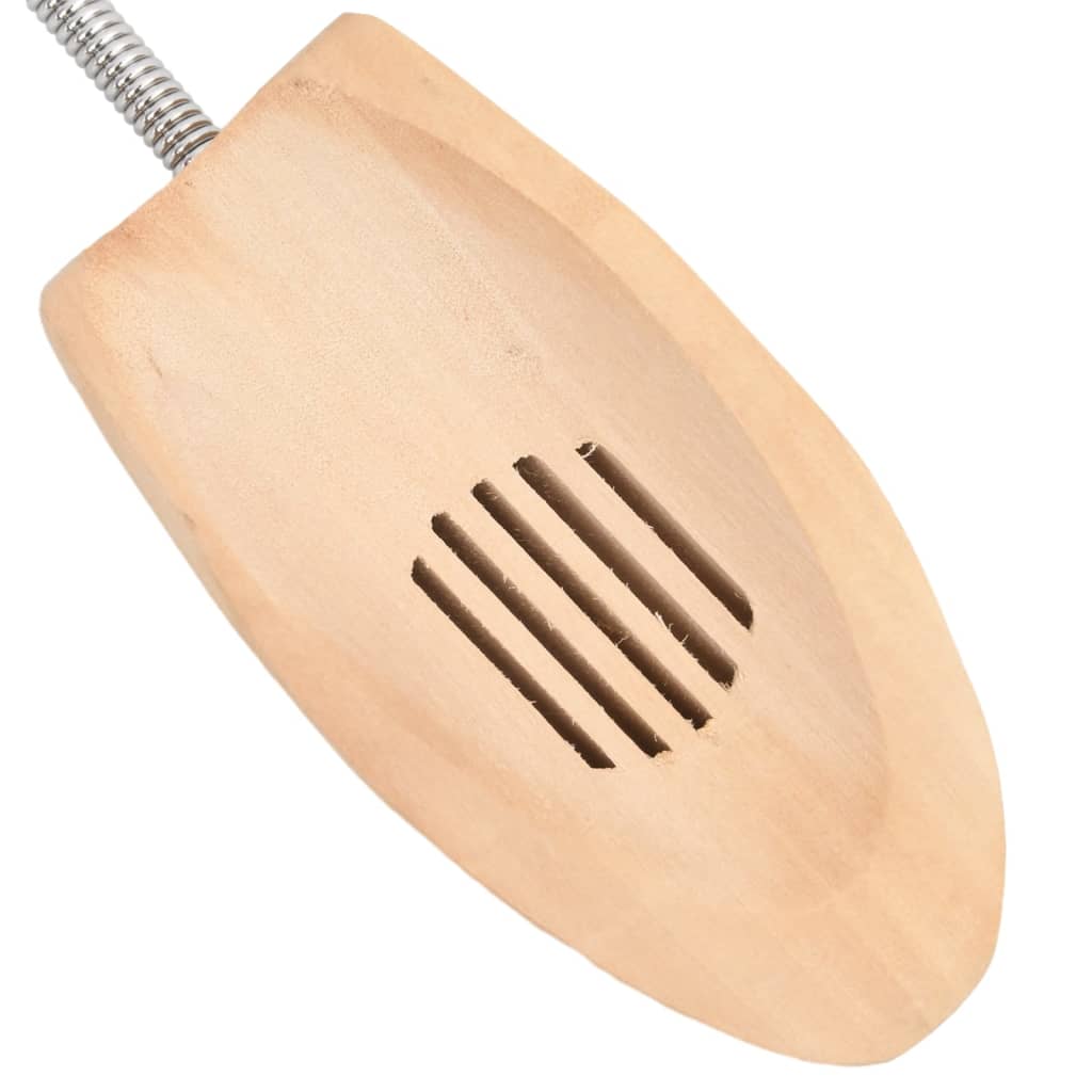 vidaXL Schoenspanners 2 paar EU maat 43-46 massief lotushout