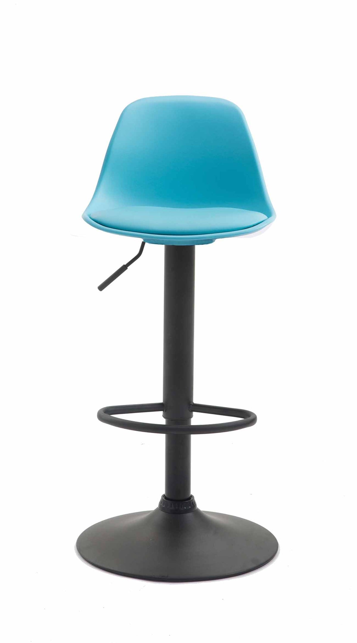 Barkruk Kiel Kunststof zwart,blauw blau