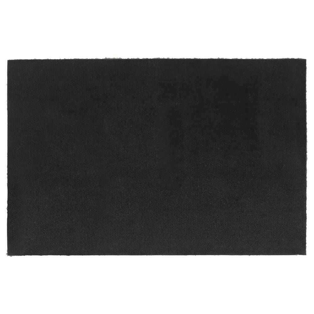 vidaXL Deurmat 45x75 cm getufte kokosvezel naturel