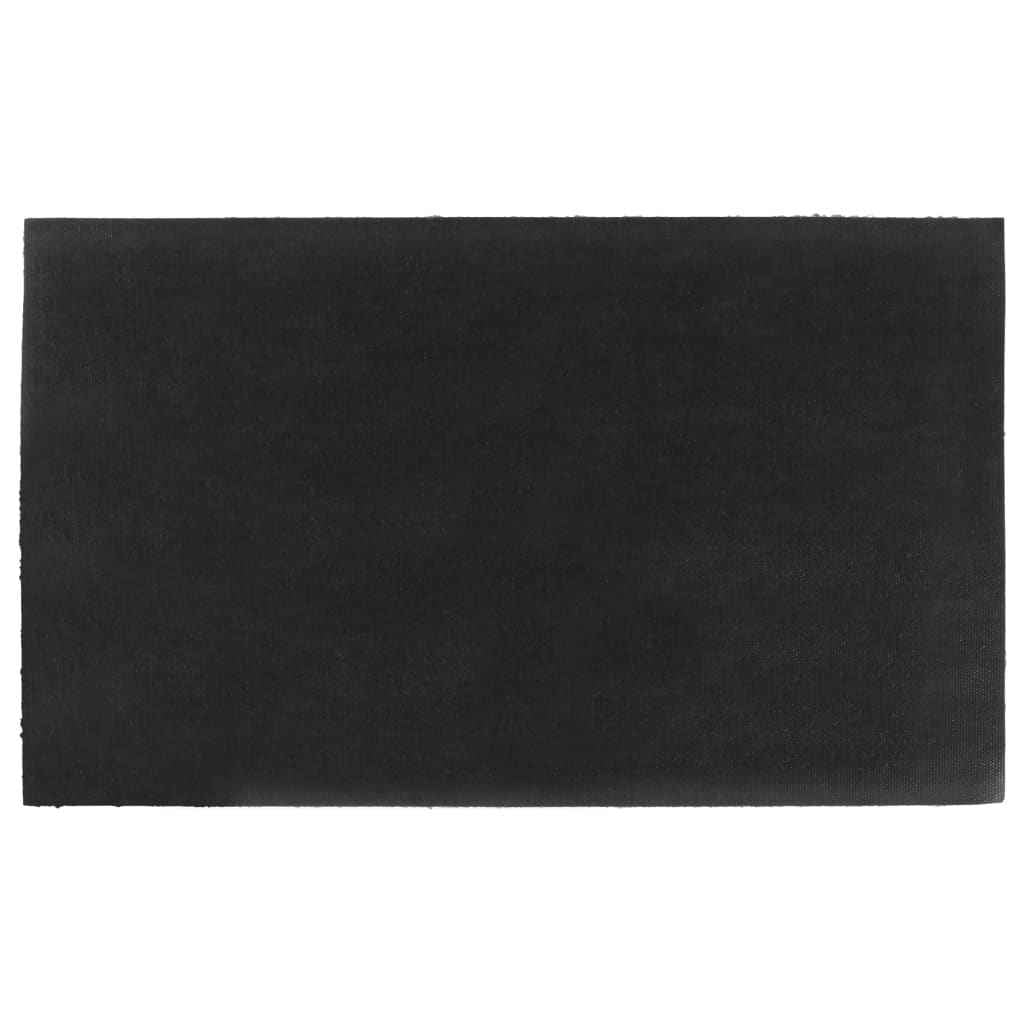 vidaXL Deurmat 40x60 cm getufte kokosvezel naturel