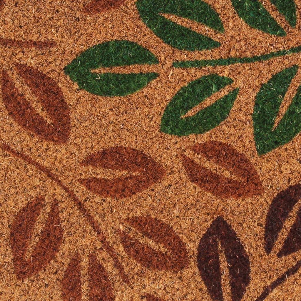 vidaXL Deurmat 40x60 cm getufte kokosvezel naturel