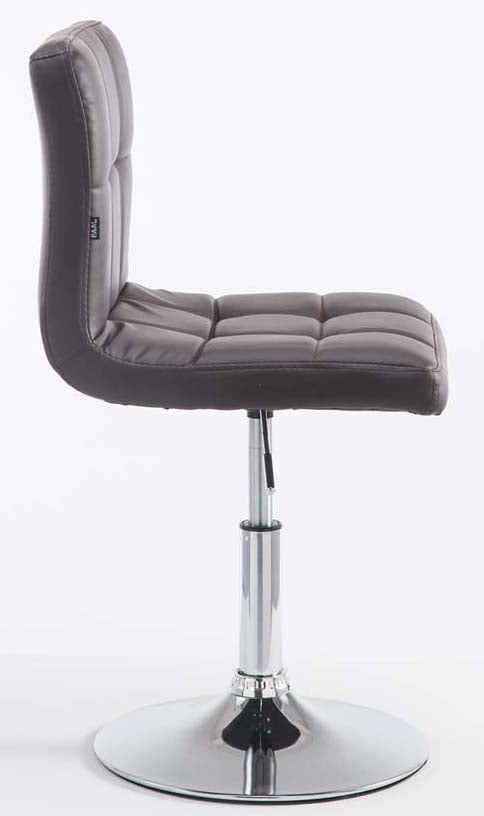 Set van 2 Lounger Palma V2 kunstleer bruin braun