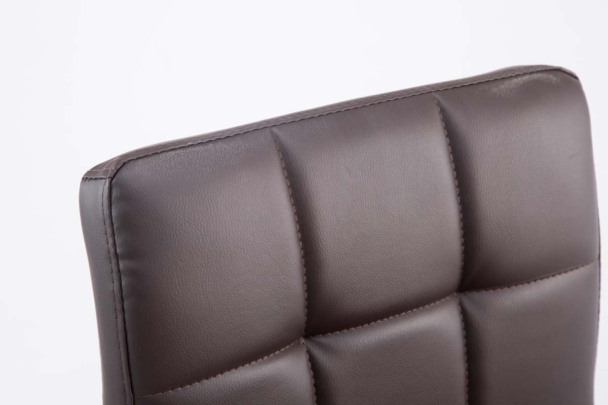 Set van 2 Lounger Palma V2 kunstleer bruin braun