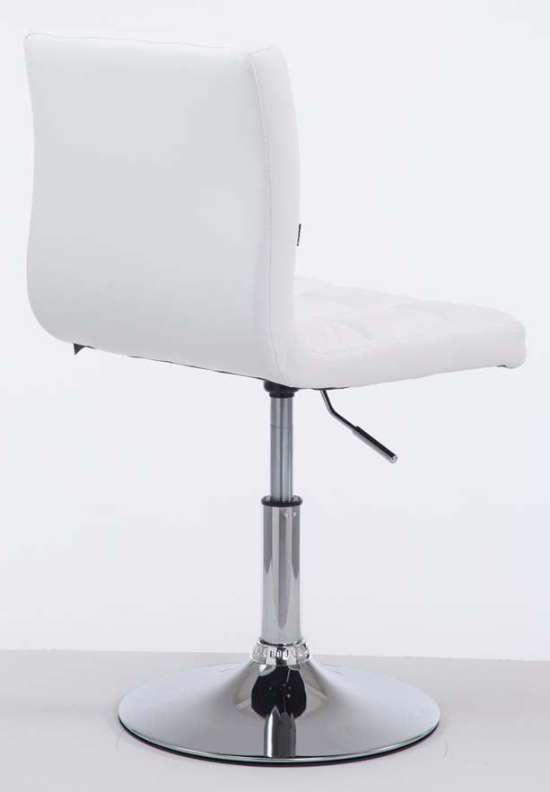 Set van 2 Lounger Palma V2 kunstleer wit weiß
