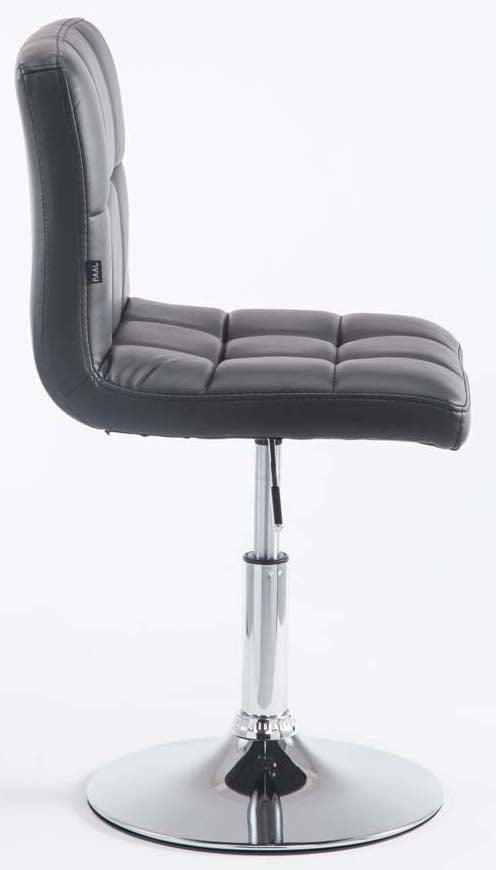 Set van 2 Lounger Palma V2 kunstleer zwart schwarz