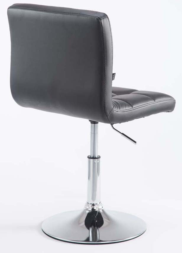 Set van 2 Lounger Palma V2 kunstleer zwart schwarz