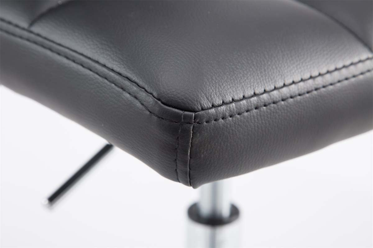 Set van 2 Lounger Palma V2 kunstleer zwart schwarz