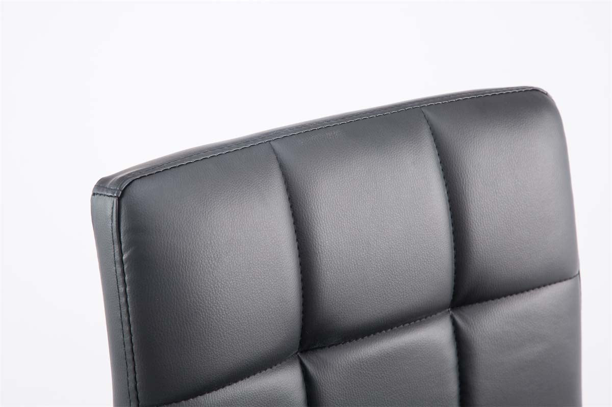 Set van 2 Lounger Palma V2 kunstleer zwart schwarz