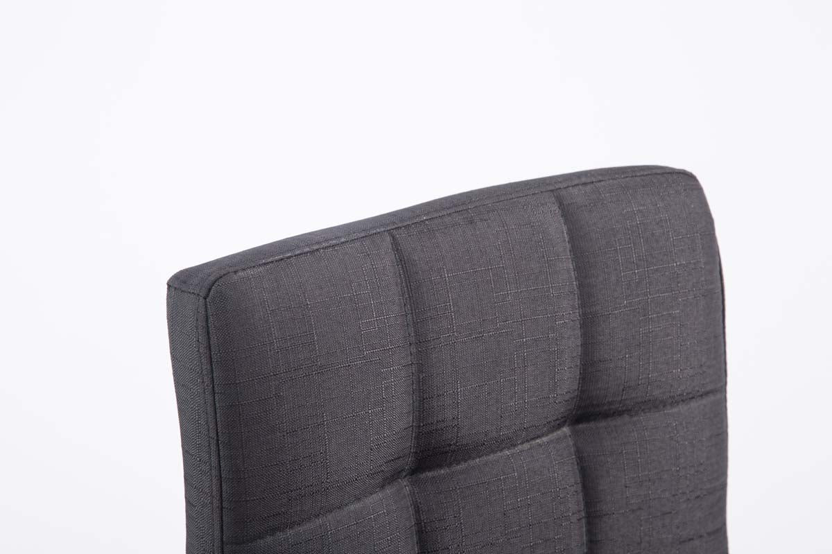 Set van 2 Lounger Palma V2 stof zwart schwarz