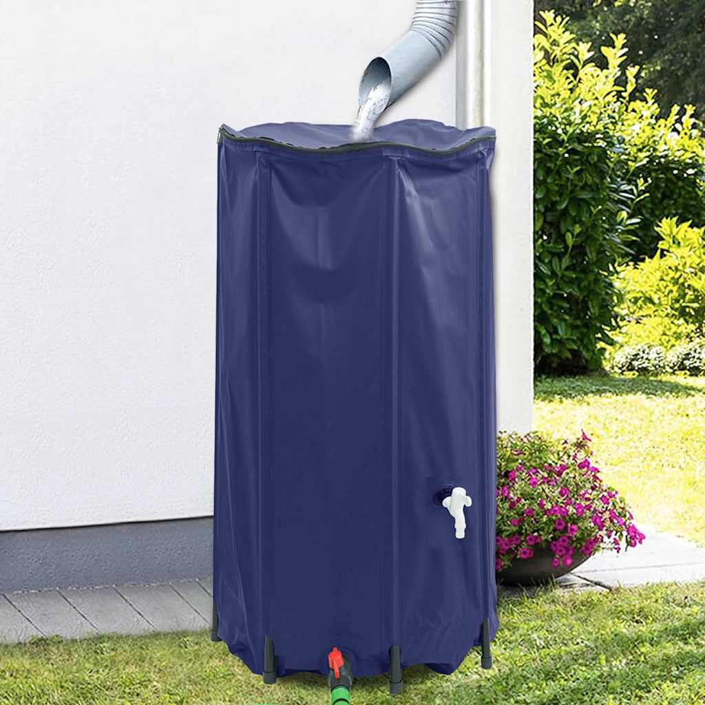 vidaXL Watertank met kraan opvouwbaar 750 L PVC
