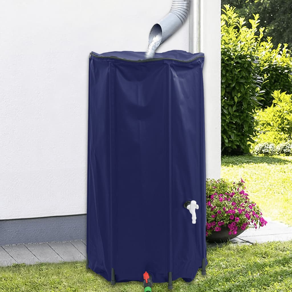 vidaXL Watertank met kraan opvouwbaar 750 L PVC