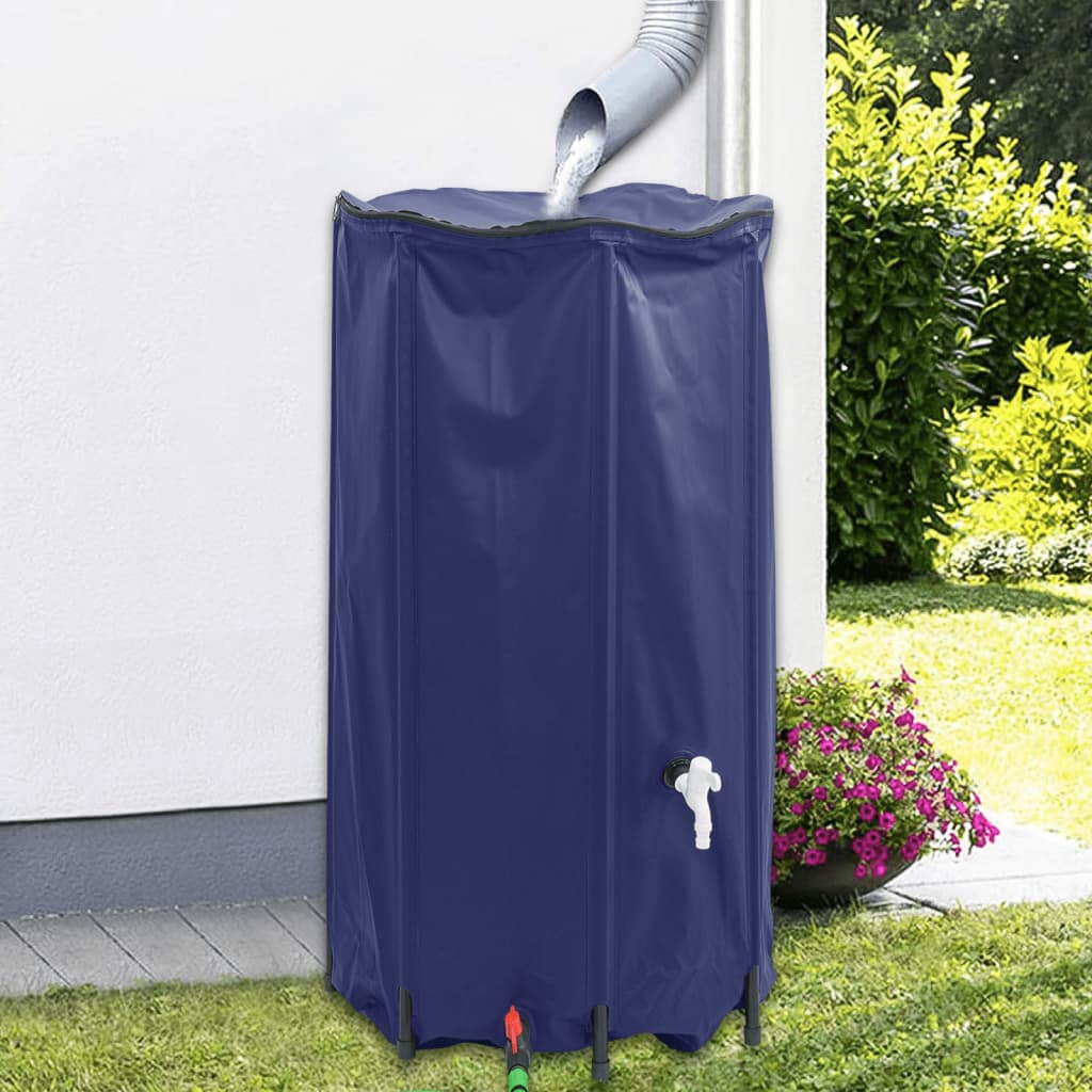 vidaXL Watertank met kraan opvouwbaar 750 L PVC