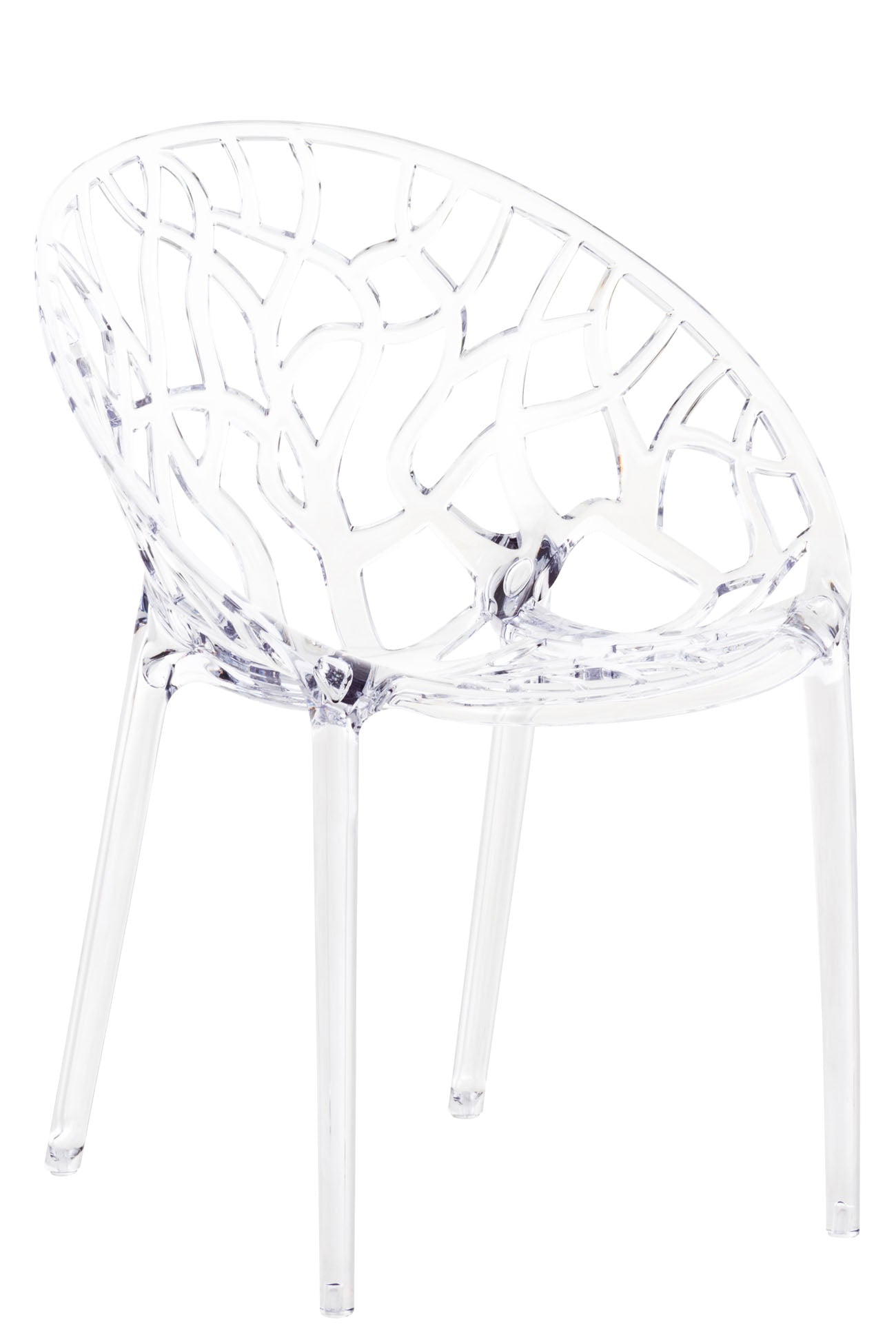 Stapelstoel Crystal transparant transparent