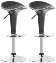 Set van 2 barkrukken Saddle grijs grau