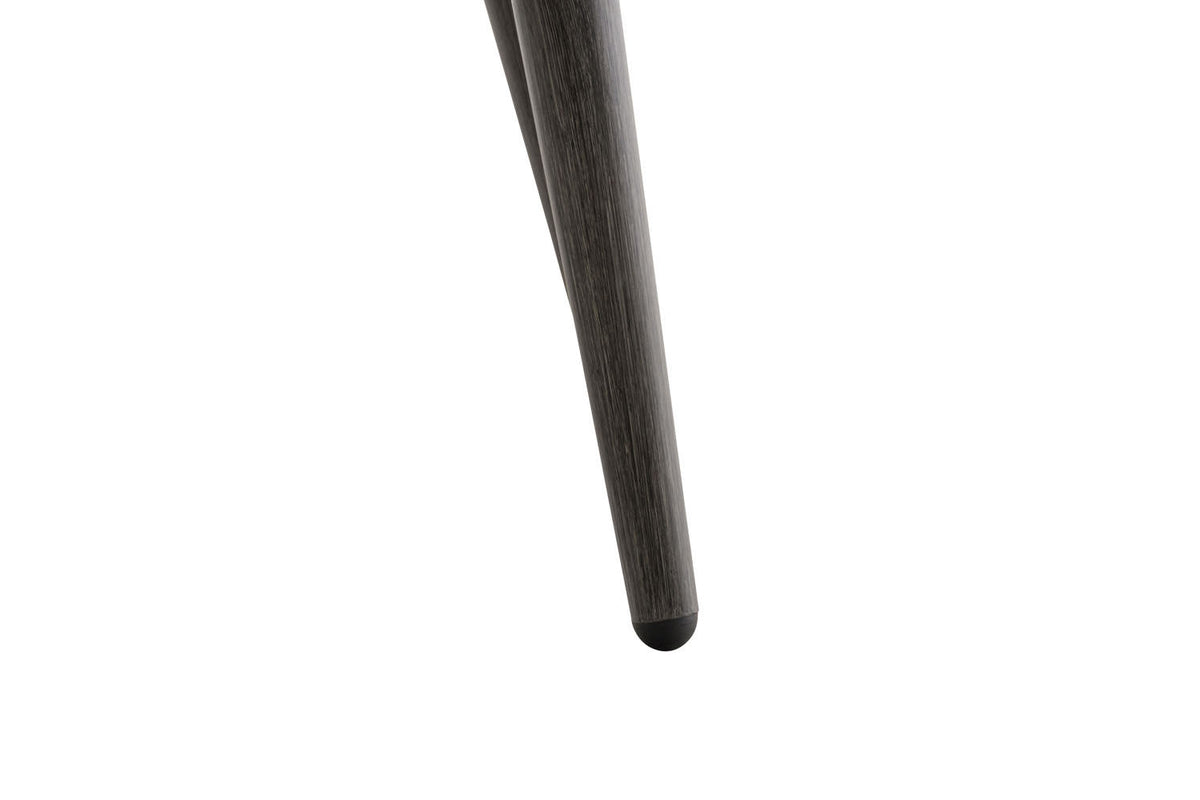 Tafel Ameland vlak rotan zwart,35 cm schwarz