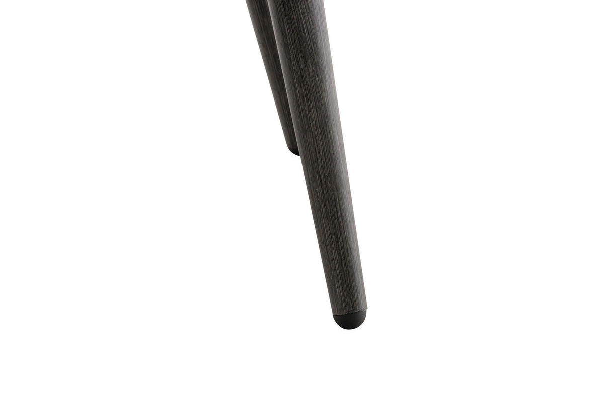 Tafel Ameland rond rotan grijs gevlekt,35 cm grau-meliert