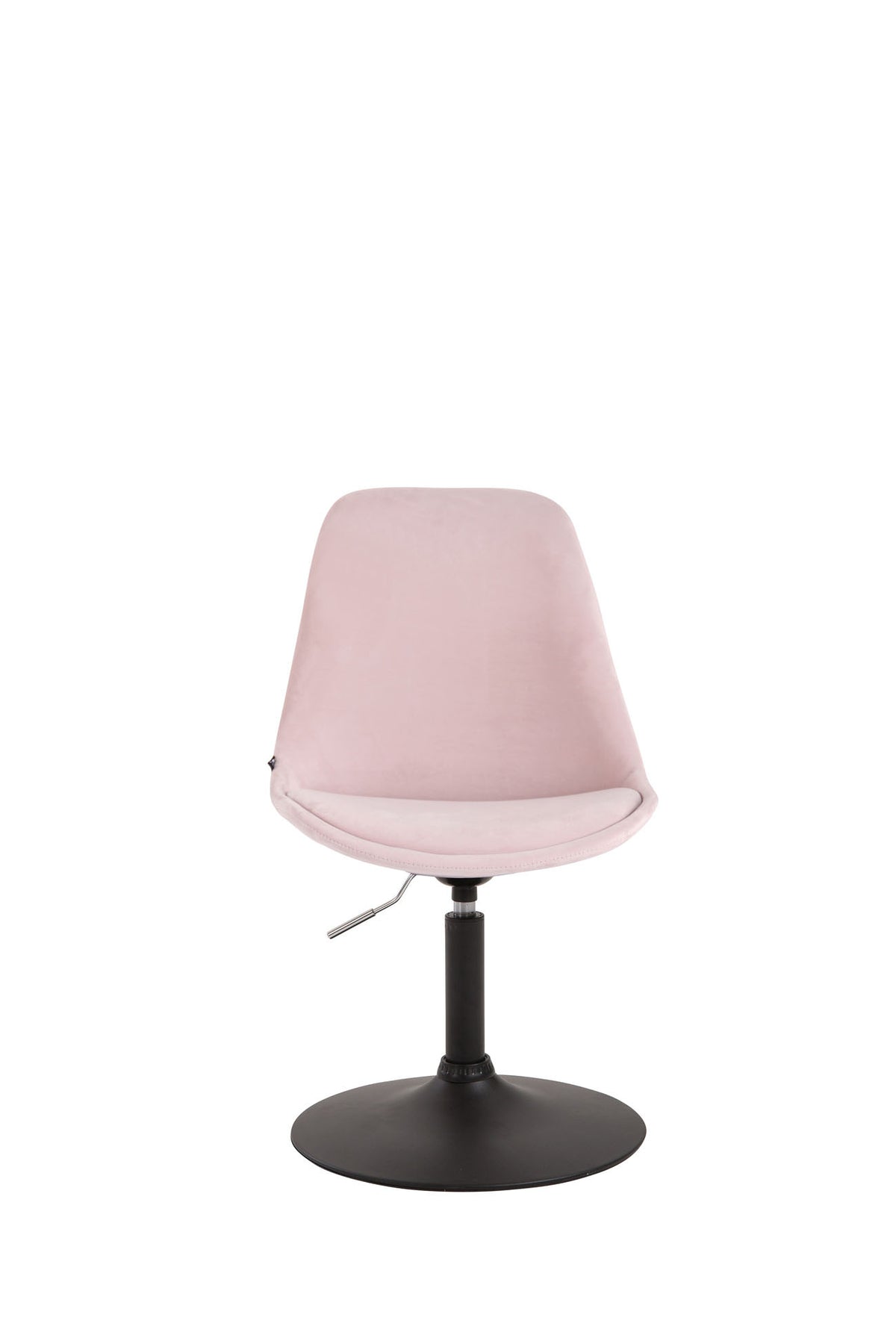 Eetkamerstoel Maverick Fluweel roze,zwart pink
