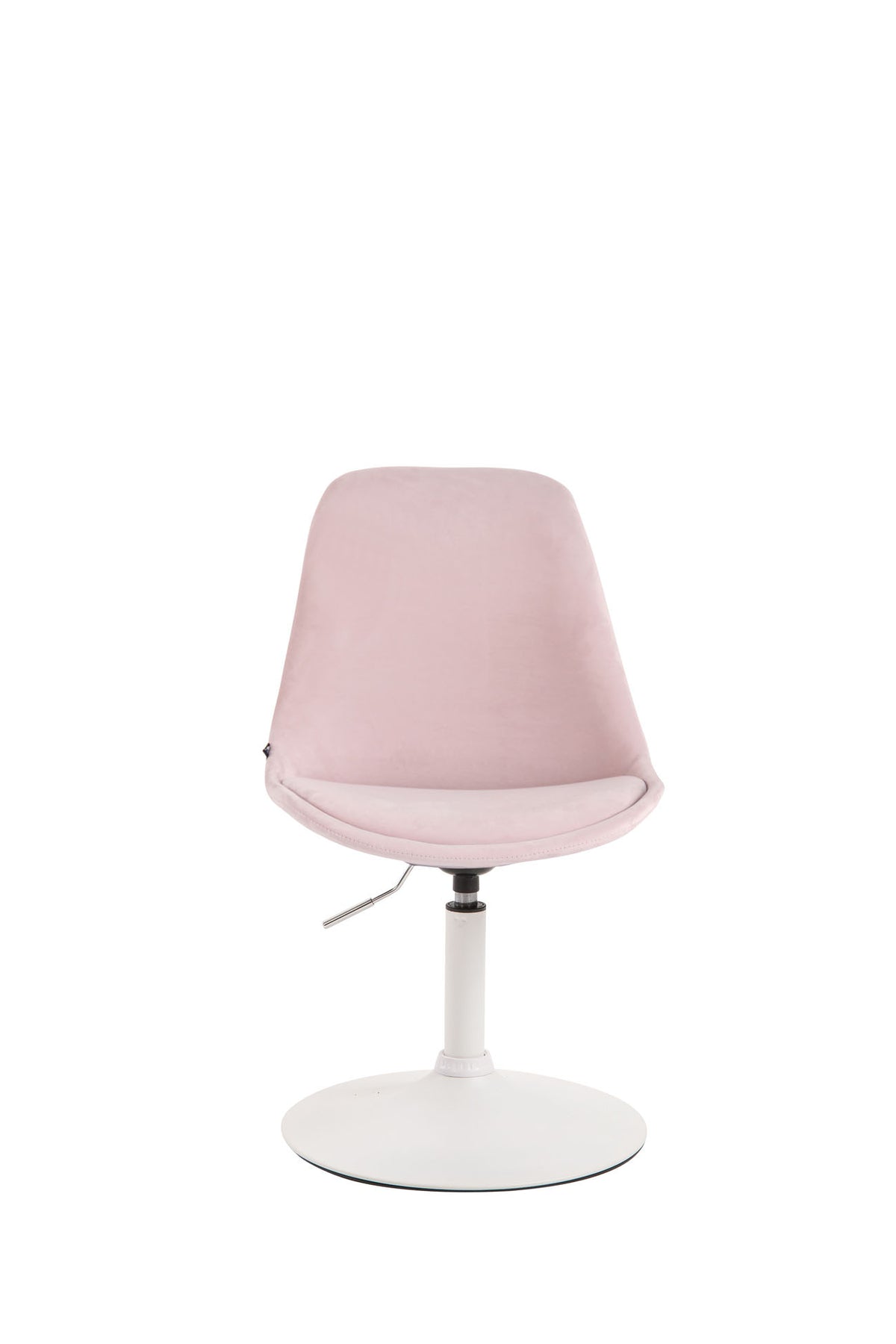 Eetkamerstoel Maverick Fluweel roze,wit pink