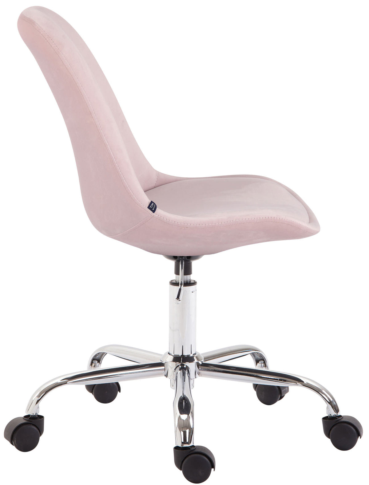 Bureaustoel Toulouse Fluweel roze pink