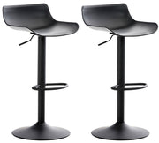 2er Set Barhocker Aveiro schwarz