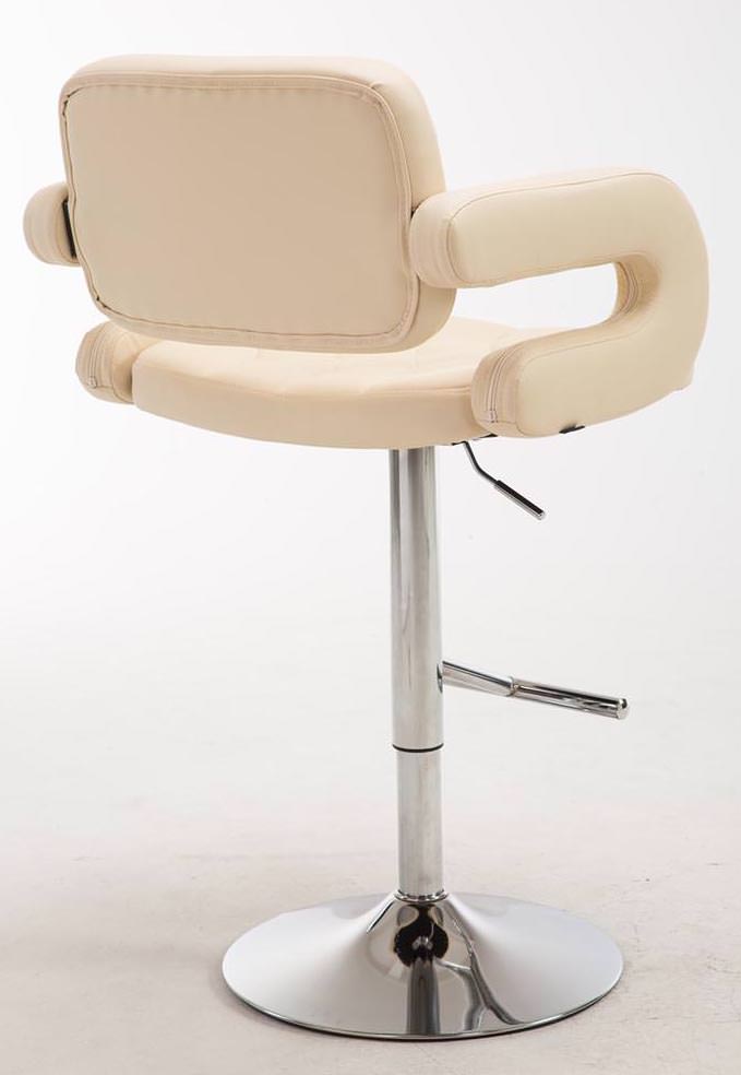 Set van 2 barkrukken Dublin Kunstleer creme creme