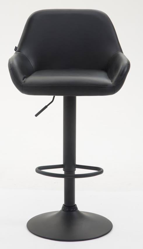 Set van 2 barkrukken Braga kunstleer zwart,zwart schwarz