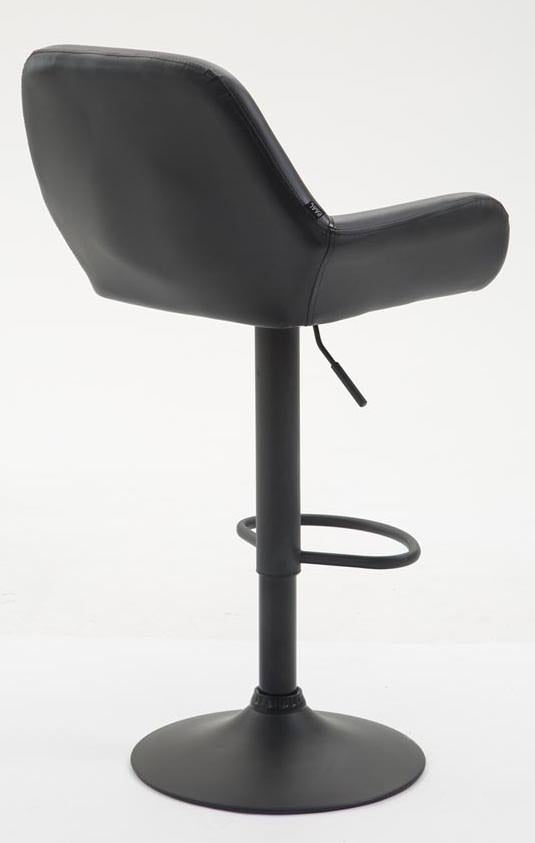 Set van 2 barkrukken Braga kunstleer zwart,zwart schwarz