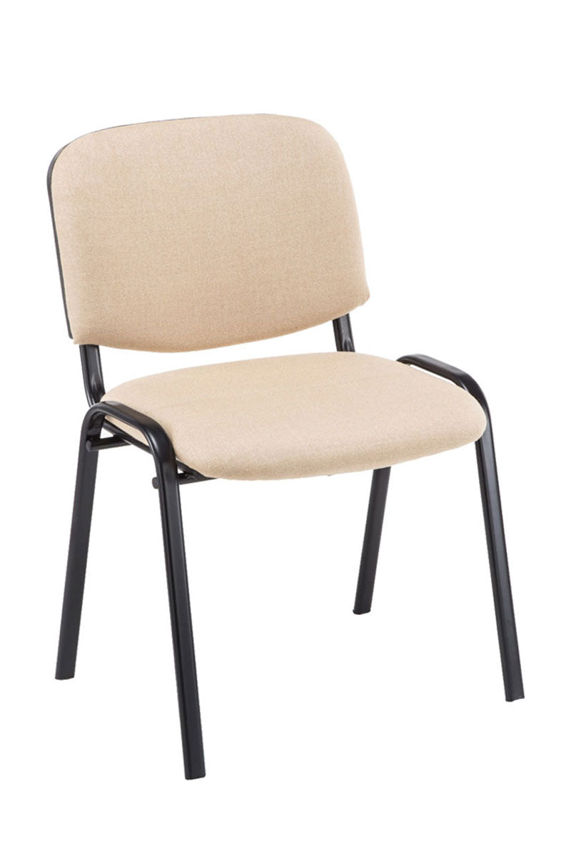 Set van 4 bezoekersstoelen Ken creme creme