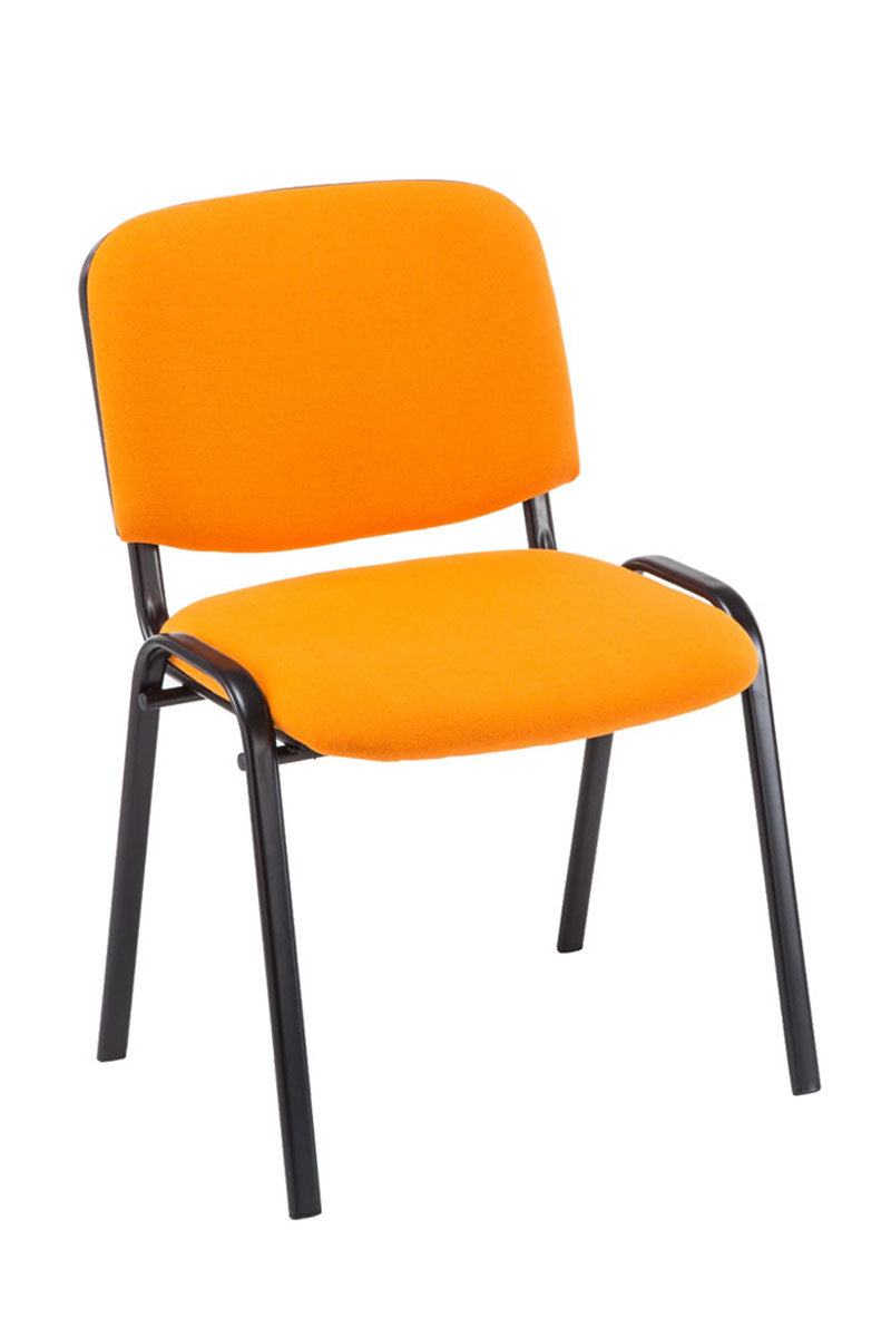 Set van 4 bezoekersstoelen Ken oranje orange