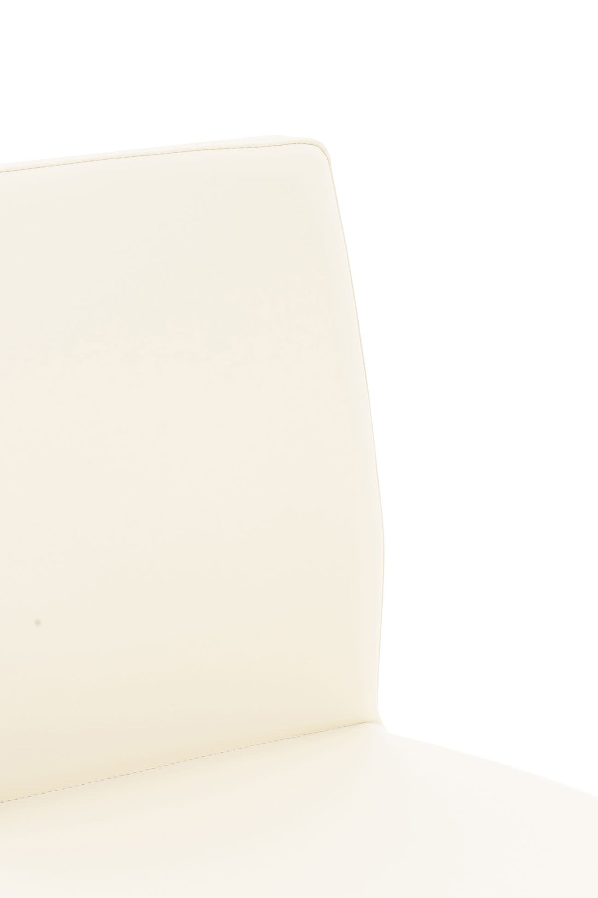 Barkruk Cadiz Kunstleer roestvrij staal,creme creme