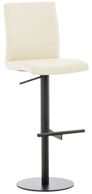 Barkruk Cadiz Kunstleer zwart,creme creme