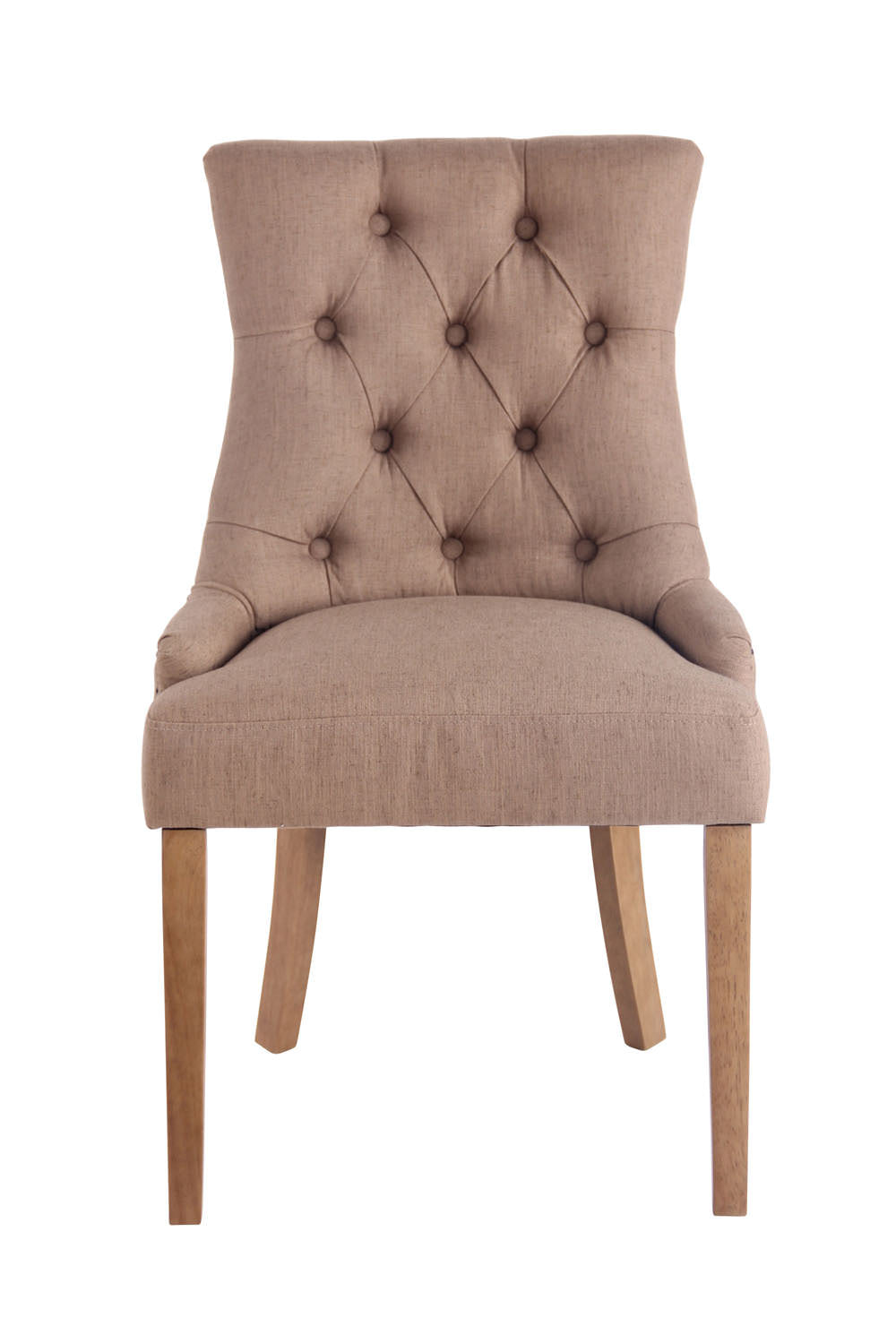 Set van 2 eetkamerstoelen Aberdeen antiek licht,taupe taupe