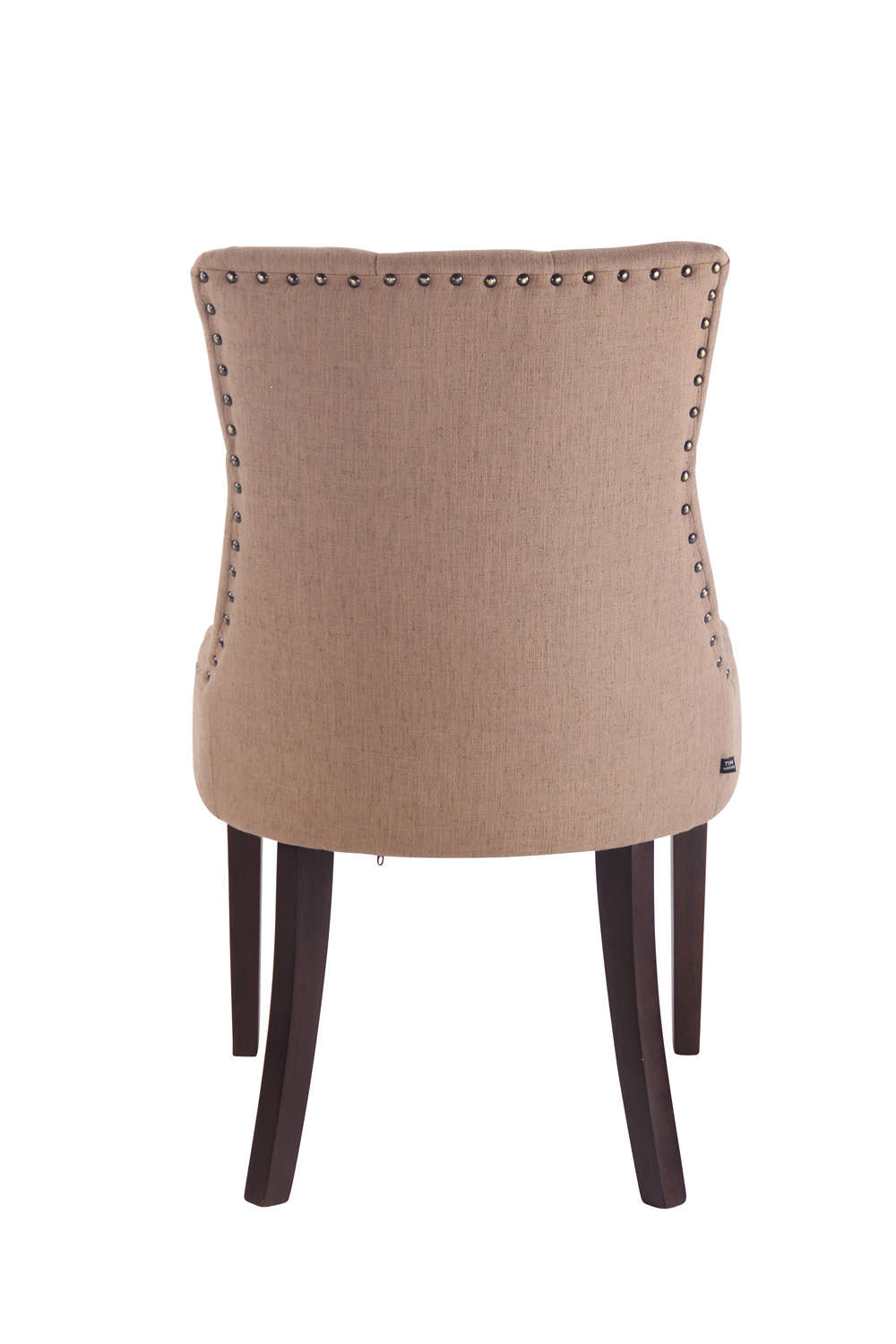 Set van 2 eetkamerstoelen Aberdeen antiek,taupe taupe