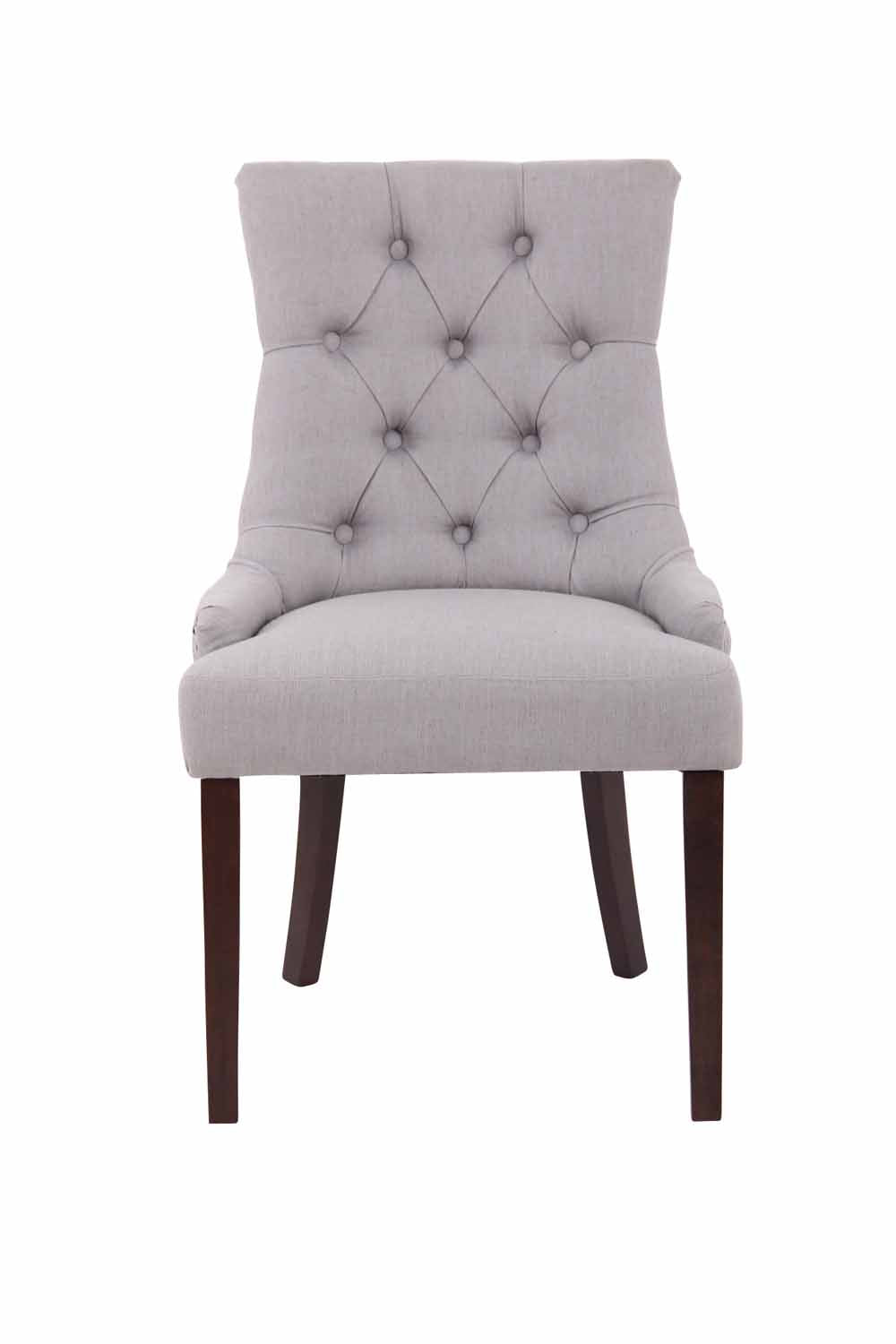 Set van 2 eetkamerstoelen Aberdeen antiek,grijs grau