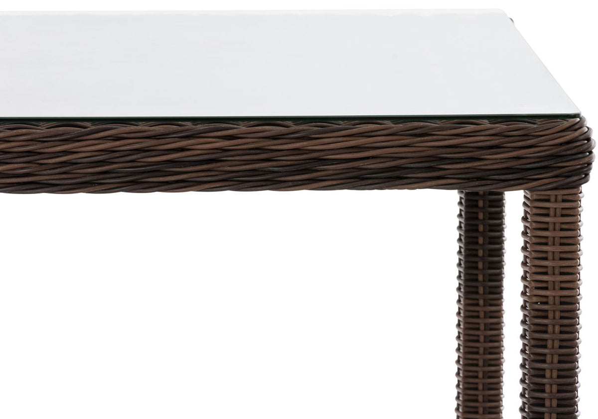 Tuintafel Alia 5mm bruin gemeleerd braun-meliert