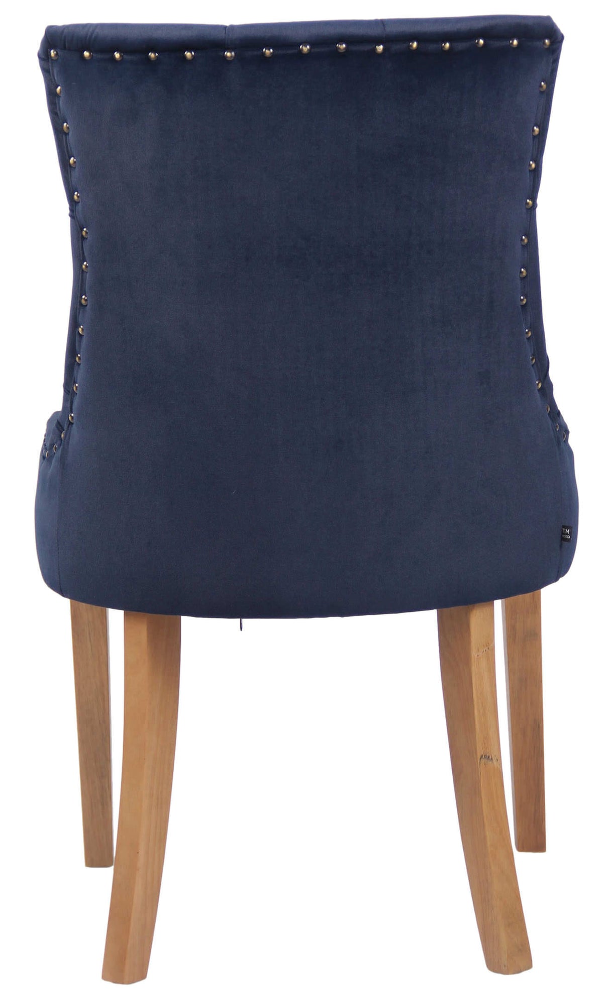Eetkamerstoel Aberdeen fluweel blauw,antiek licht blau