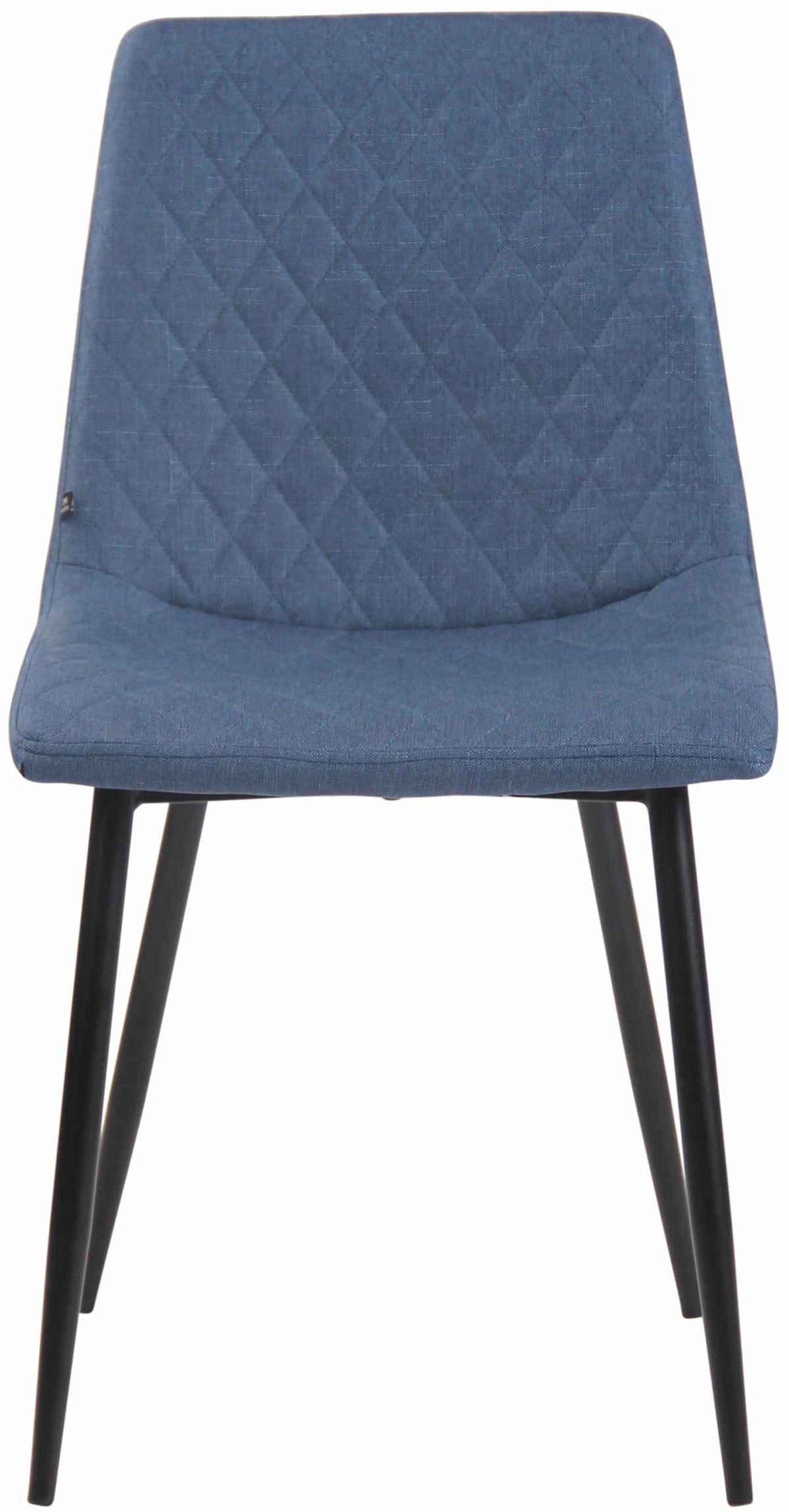 Eetkamerstoel Telde stof blauw blau