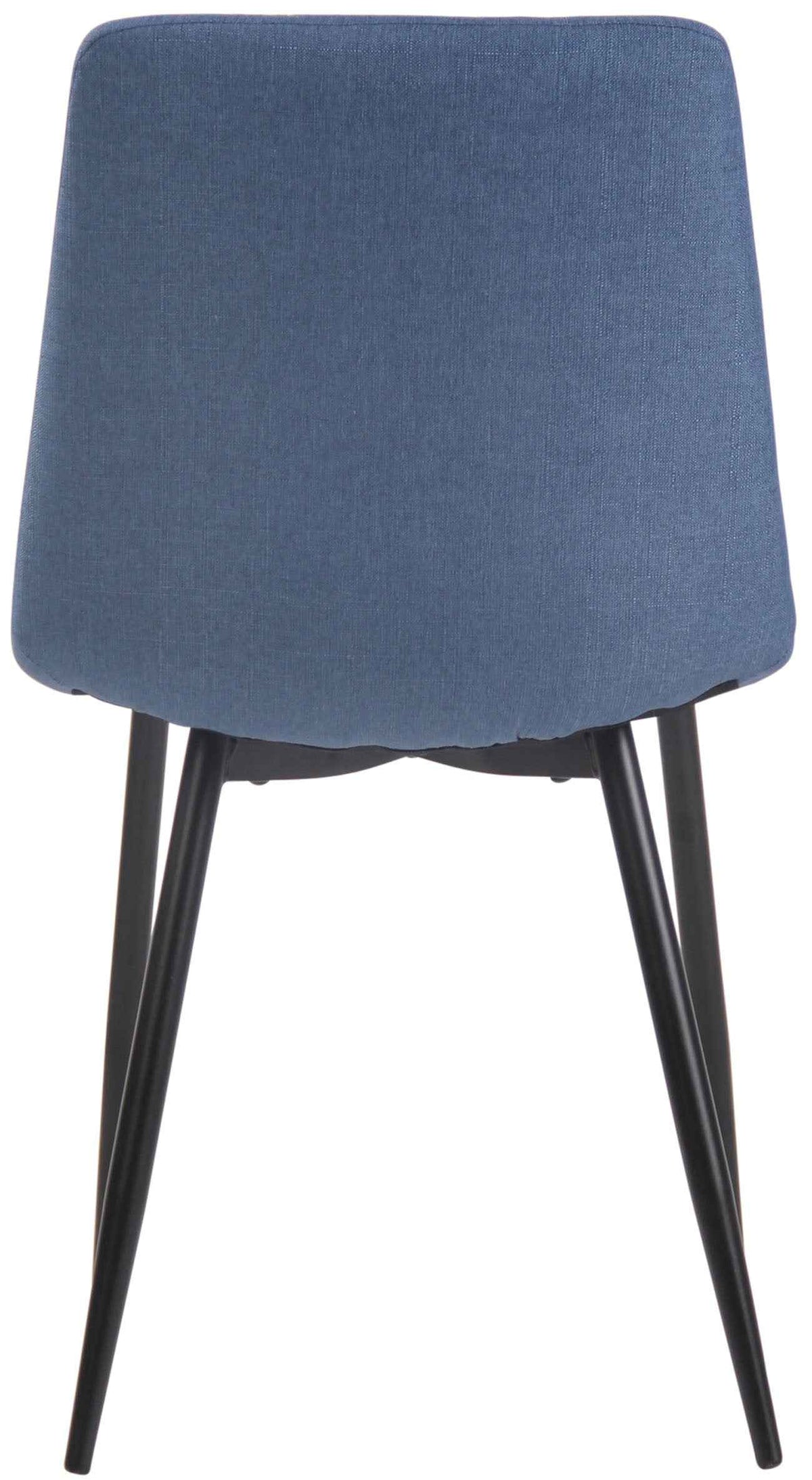 Eetkamerstoel Telde stof blauw blau