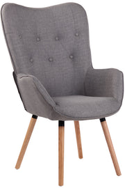 Lounger Ashford Stof grijs,natura grau