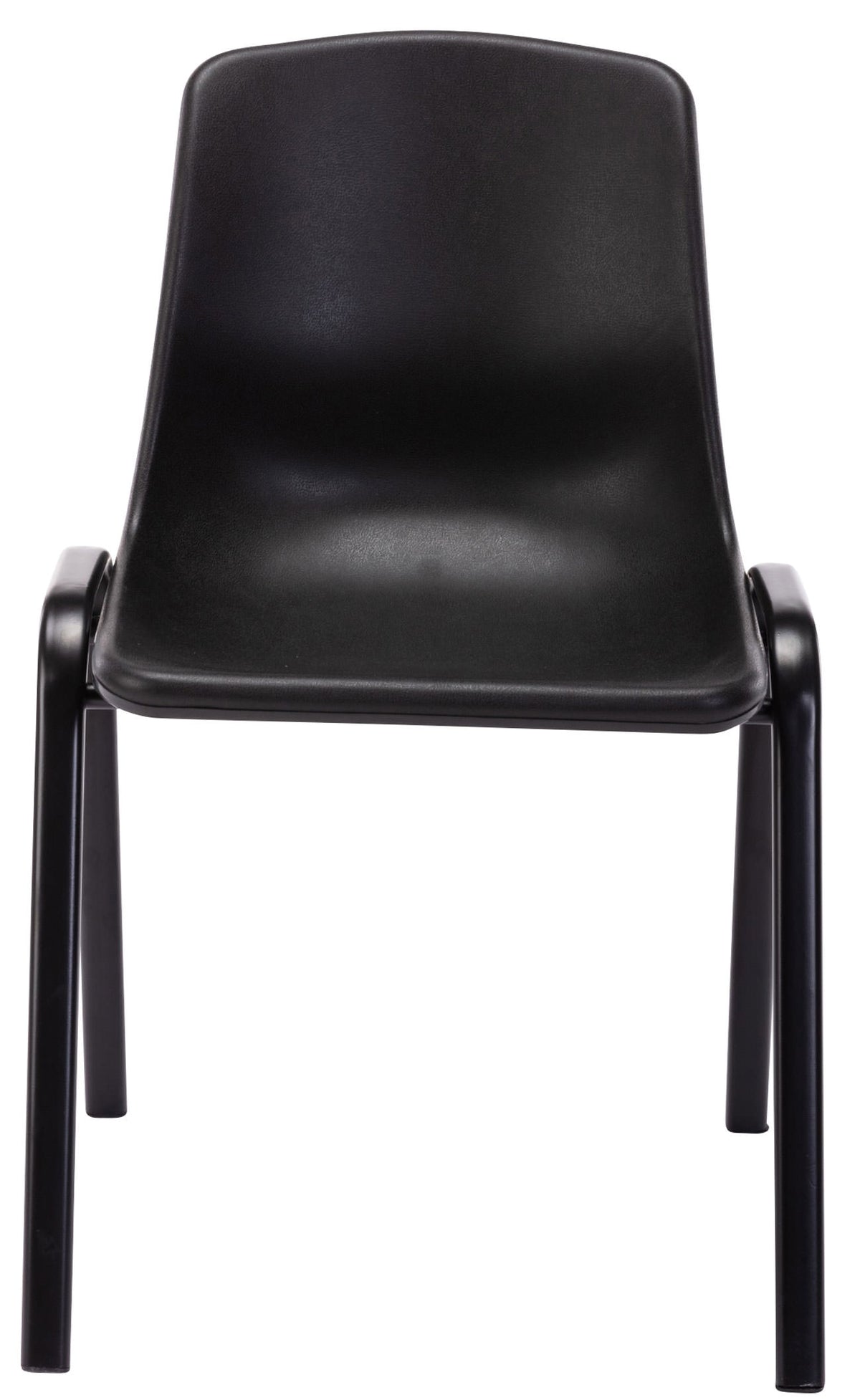 Set van 4 stapelstoelen Nowra zwart schwarz
