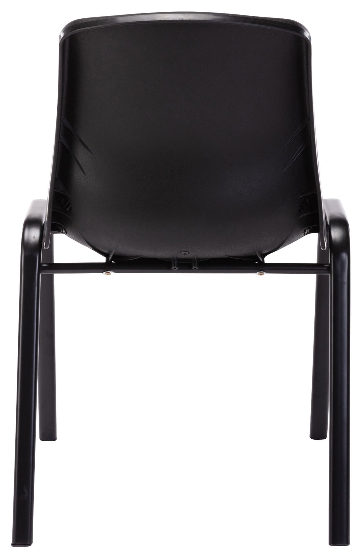 Set van 4 stapelstoelen Nowra zwart schwarz